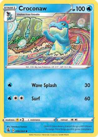 [PKM-C] Croconaw (056/264) [Sword & Shield: Fusion Strike]