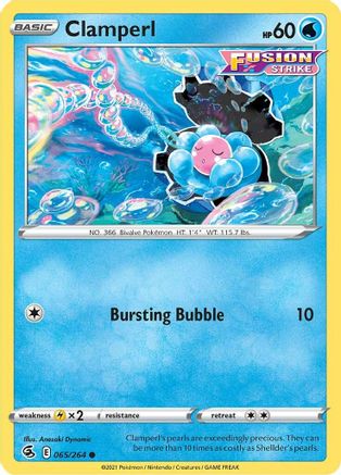 [PKM] Clamperl (065/264) [Sword & Shield: Fusion Strike]
