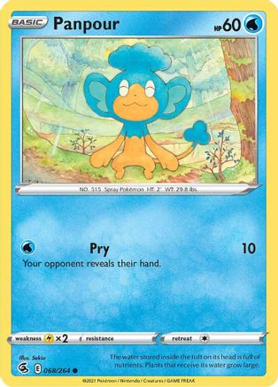 [PKM-C] Panpour (068/264) [Sword & Shield: Fusion Strike]