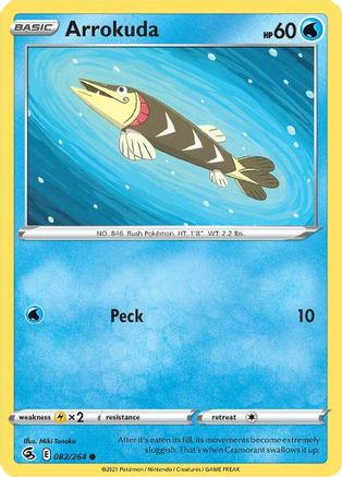 [PKM] Arrokuda (082/264) [Sword & Shield: Fusion Strike]