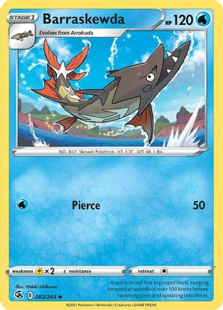 [PKM] Barraskewda (083/264) [Sword & Shield: Fusion Strike]