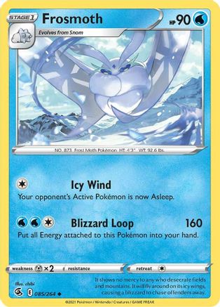 [PKM] Frosmoth (085/264) [Sword & Shield: Fusion Strike]