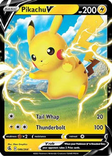 [PKM] Pikachu V (086/264) [Sword & Shield: Fusion Strike]