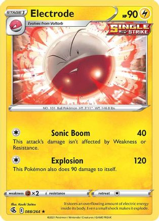[PKM-R] Electrode (088/264) [Sword & Shield: Fusion Strike]