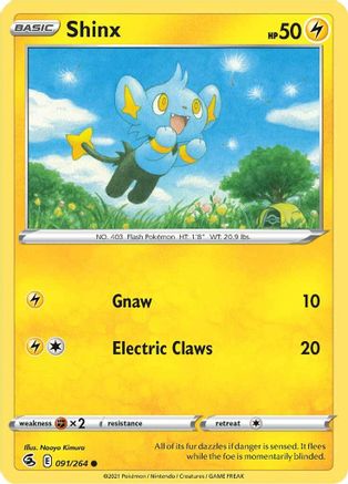 [PKM] Shinx (091/264) [Sword & Shield: Fusion Strike]