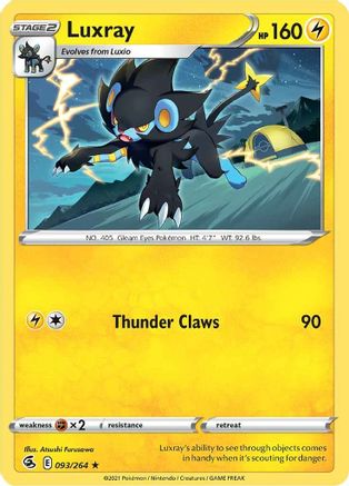 [PKM] Luxray (093/264) [Sword & Shield: Fusion Strike]