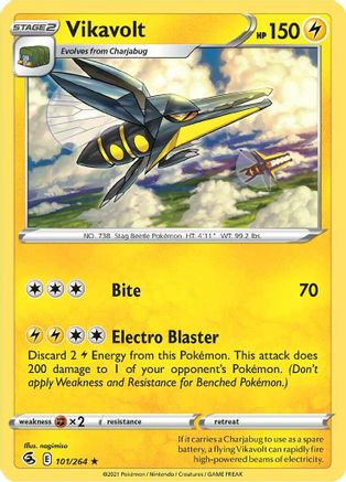 [PKM-R] Vikavolt (101/264) [Sword & Shield: Fusion Strike]