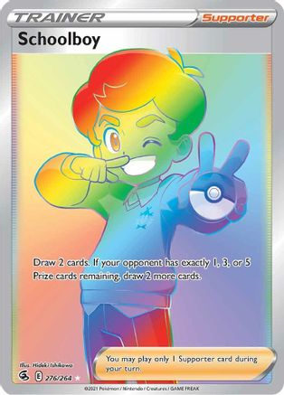 [PKM] Schoolboy (276/264) [Sword & Shield: Fusion Strike]