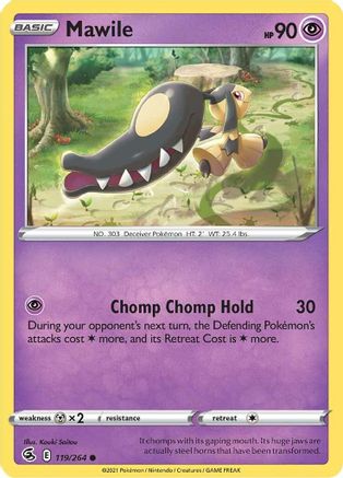 [PKM-C] Mawile (119/264) [Sword & Shield: Fusion Strike]
