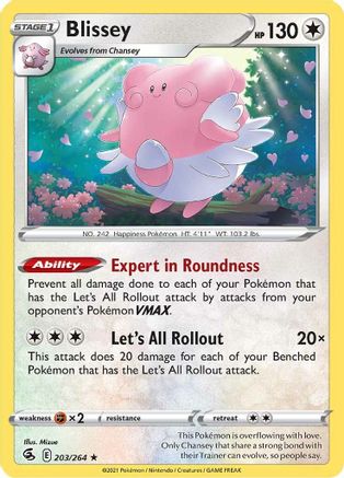 [PKM] Blissey (203/264) [Sword & Shield: Fusion Strike]