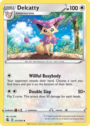[PKM-C] Delcatty (211/264) [Sword & Shield: Fusion Strike]