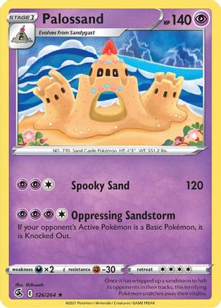 [PKM-R] Palossand (126/264) [Sword & Shield: Fusion Strike]