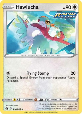 [PKM-C] Hawlucha (216/264) [Sword & Shield: Fusion Strike]