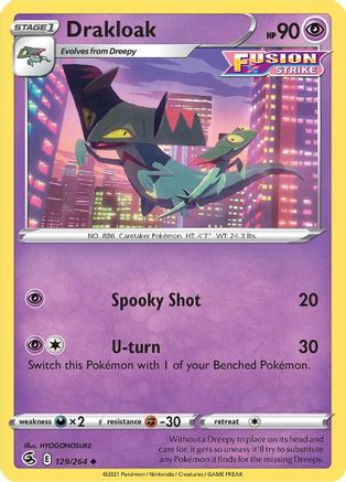 [PKM-C] Drakloak (129/264) [Sword & Shield: Fusion Strike]