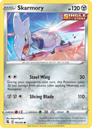 [PKM] Skarmory (182/264) [Sword & Shield: Fusion Strike]