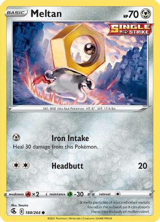 [PKM-C] Meltan (188/264) [Sword & Shield: Fusion Strike]