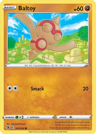 [PKM-C] Baltoy (144/264) [Sword & Shield: Fusion Strike]
