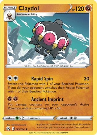 [PKM-R] Claydol (145/264) [Sword & Shield: Fusion Strike]