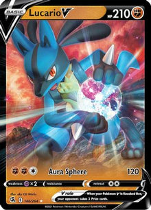 [PKM] Lucario V (146/264) [Sword & Shield: Fusion Strike]