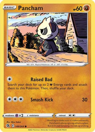 [PKM-C] Pancham (149/264) [Sword & Shield: Fusion Strike]