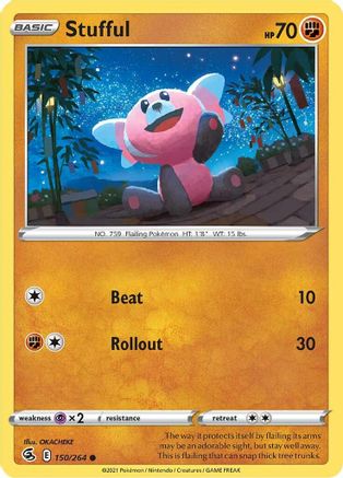 [PKM] Stufful (150/264) [Sword & Shield: Fusion Strike]