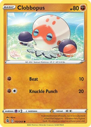[PKM] Clobbopus (152/264) [Sword & Shield: Fusion Strike]