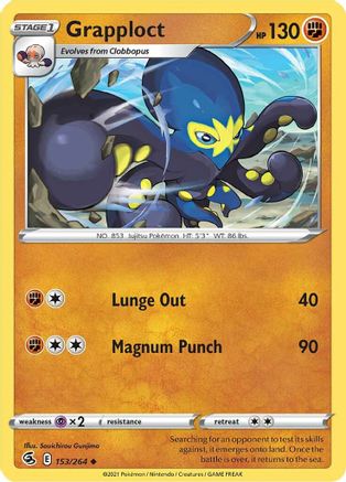 [PKM] Grapploct (153/264) [Sword & Shield: Fusion Strike]