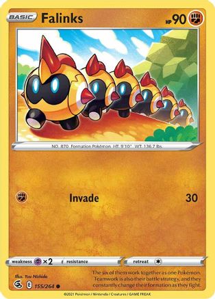 [PKM-C] Falinks (155/264) [Sword & Shield: Fusion Strike]