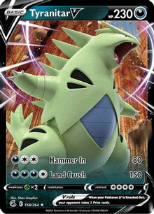 [PKM] Tyranitar V (158/264) [Sword & Shield: Fusion Strike]