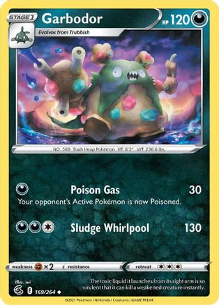 [PKM-C] Garbodor (169/264) [Sword & Shield: Fusion Strike]