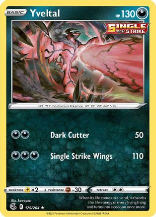 [PKM-R] Yveltal (175/264) [Sword & Shield: Fusion Strike]