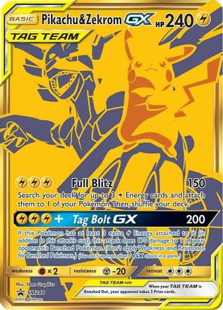 [PKM] Pikachu & Zekrom GX (SM248) [Sun & Moon: Black Star Promos]