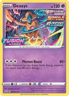 [PKM] Deoxys (SWSH170) (Prerelease Promo) [Sword & Shield: Black Star Promos]