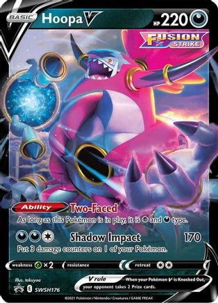 [PKM] Hoopa V (SWSH176) [Sword & Shield: Black Star Promos]