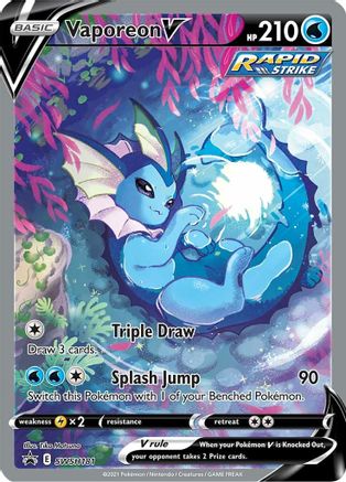 [PKM] Vaporeon V (SWSH181) [Sword & Shield: Black Star Promos]