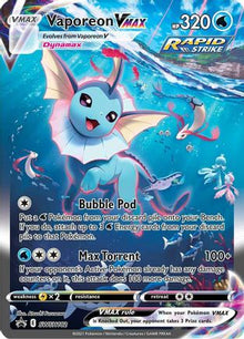 [PKM-R] Vaporeon VMAX (SWSH182) [Sword & Shield: Black Star Promos]