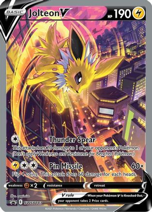 [PKM] Jolteon V (SWSH183) [Sword & Shield: Black Star Promos]