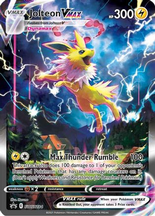 [PKM] Jolteon VMAX (SWSH184) [Sword & Shield: Black Star Promos]