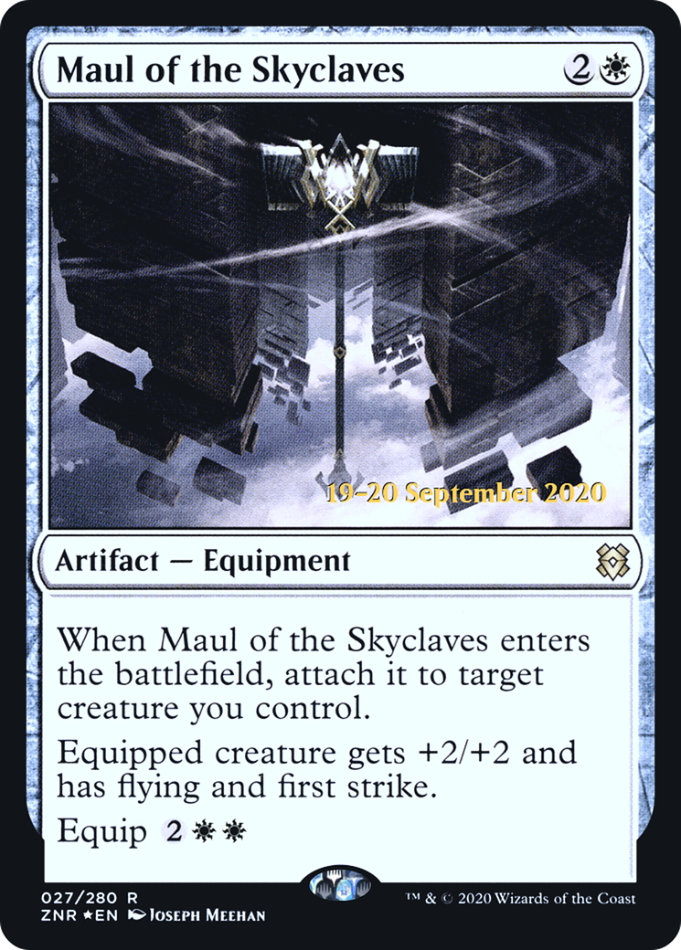 {R} Maul of the Skyclaves [Zendikar Rising Prerelease Promos][PR ZNR 027]