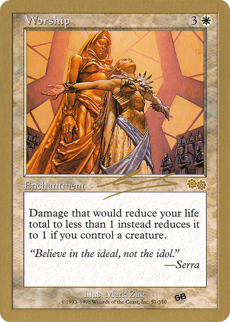 {R} Worship (Nicolas Labarre) (SB) [World Championship Decks 2000][GB WC00 NL57SB]