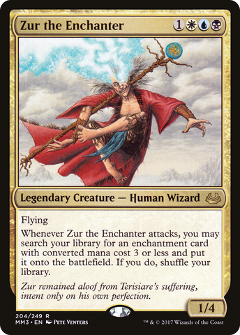 {R} Zur the Enchanter [Modern Masters 2017][MM3 204]
