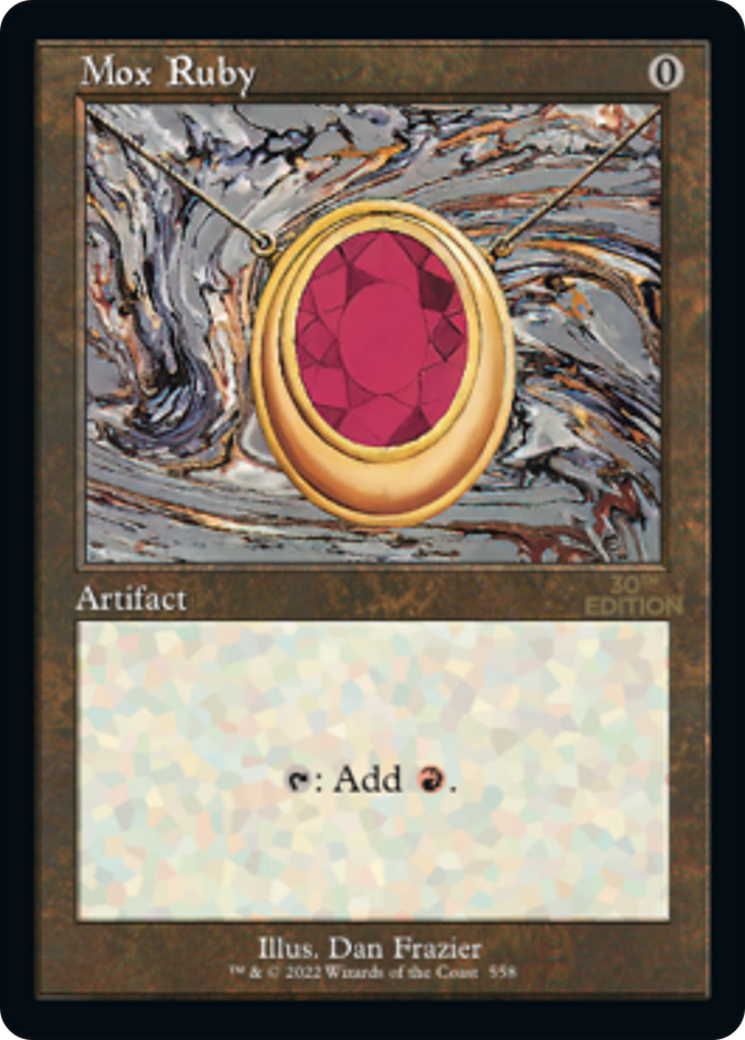{R} Mox Ruby (Retro) [30th Anniversary Edition][30A 558]