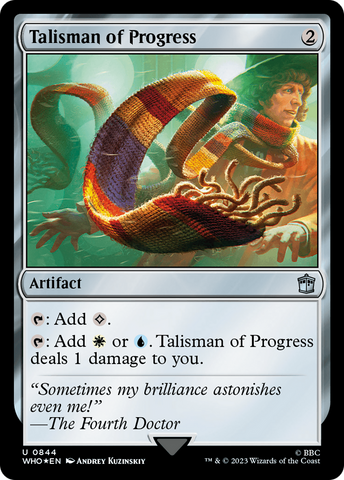 {C} Talisman of Progress (Surge Foil) [Doctor Who][WHO 844]