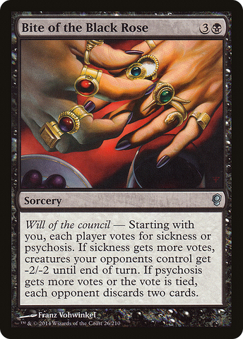 {C} Bite of the Black Rose [Conspiracy][CNS 026]