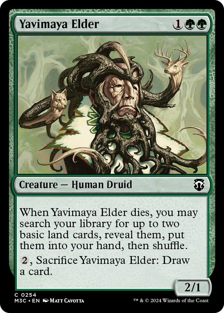 {C} Yavimaya Elder [Modern Horizons 3 Commander][M3C 254]