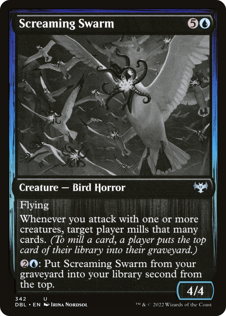 {C} Screaming Swarm [Innistrad: Double Feature][DBL 342]