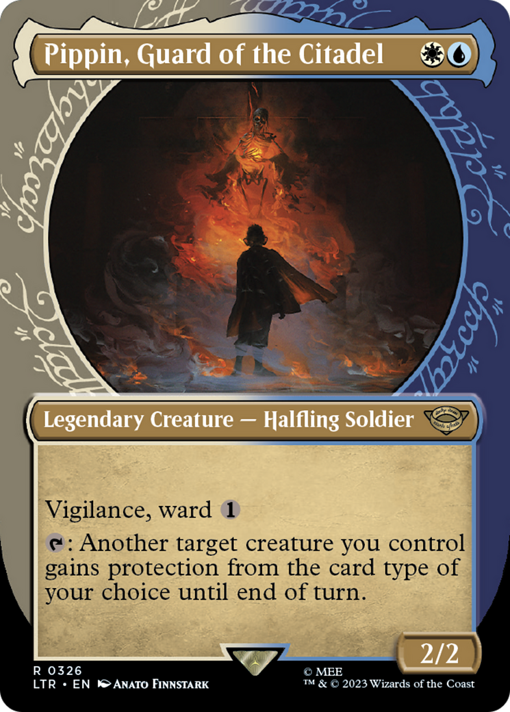 {R} Pippin, Guard of the Citadel (Showcase Ring Frame) [The Lord of the Rings: Tales of Middle-Earth][LTR 326]