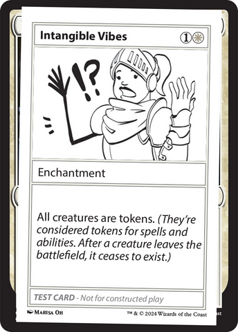 {C} Intangible Vibes [Mystery Booster 2 Playtest Cards][MB2 PLAYTEST]