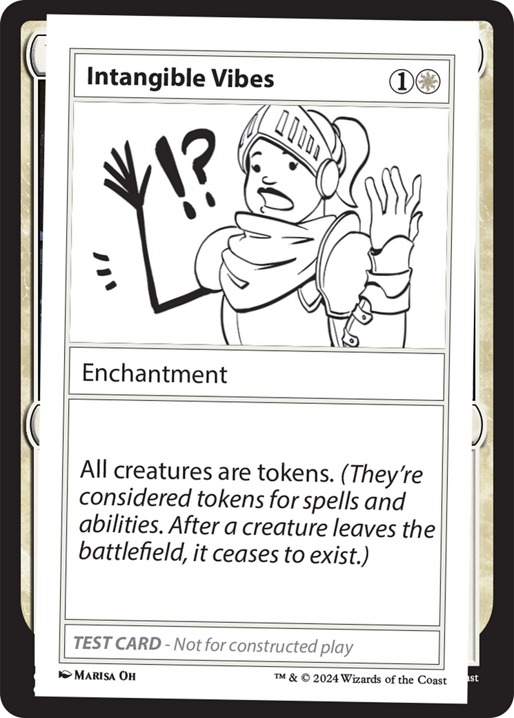 {C} Intangible Vibes [Mystery Booster 2 Playtest Cards][MB2 PLAYTEST]