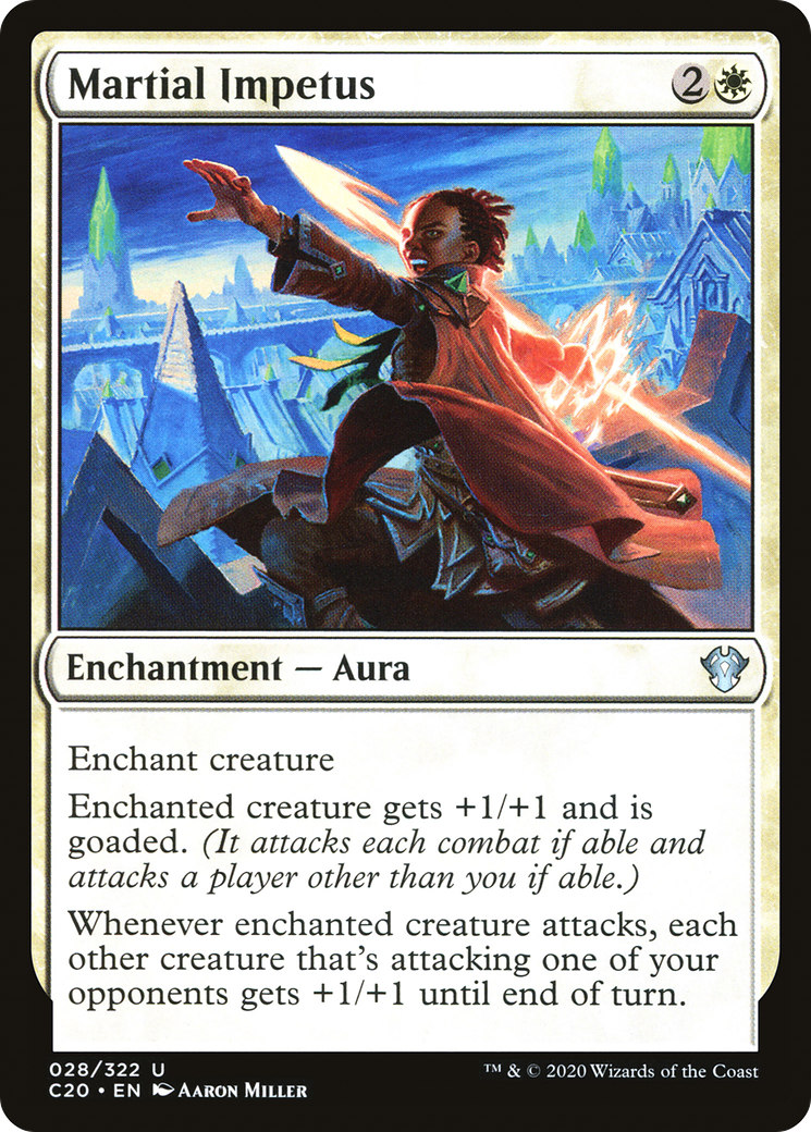 {C} Martial Impetus [Commander 2020][C20 028]